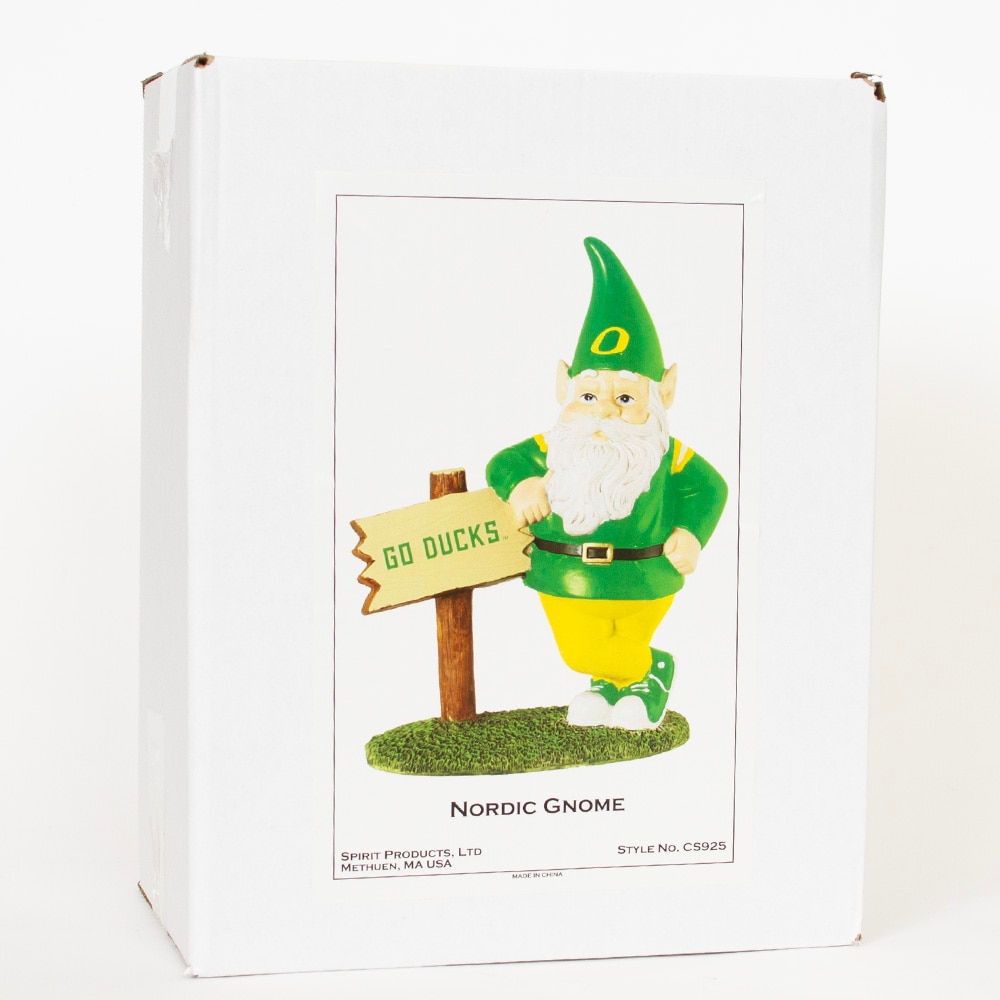 Classic Oregon O, Spirit Product, Green, Figurines & Statues, Home & Auto, 12", Poly resin, Leaving, Gnome, 909893